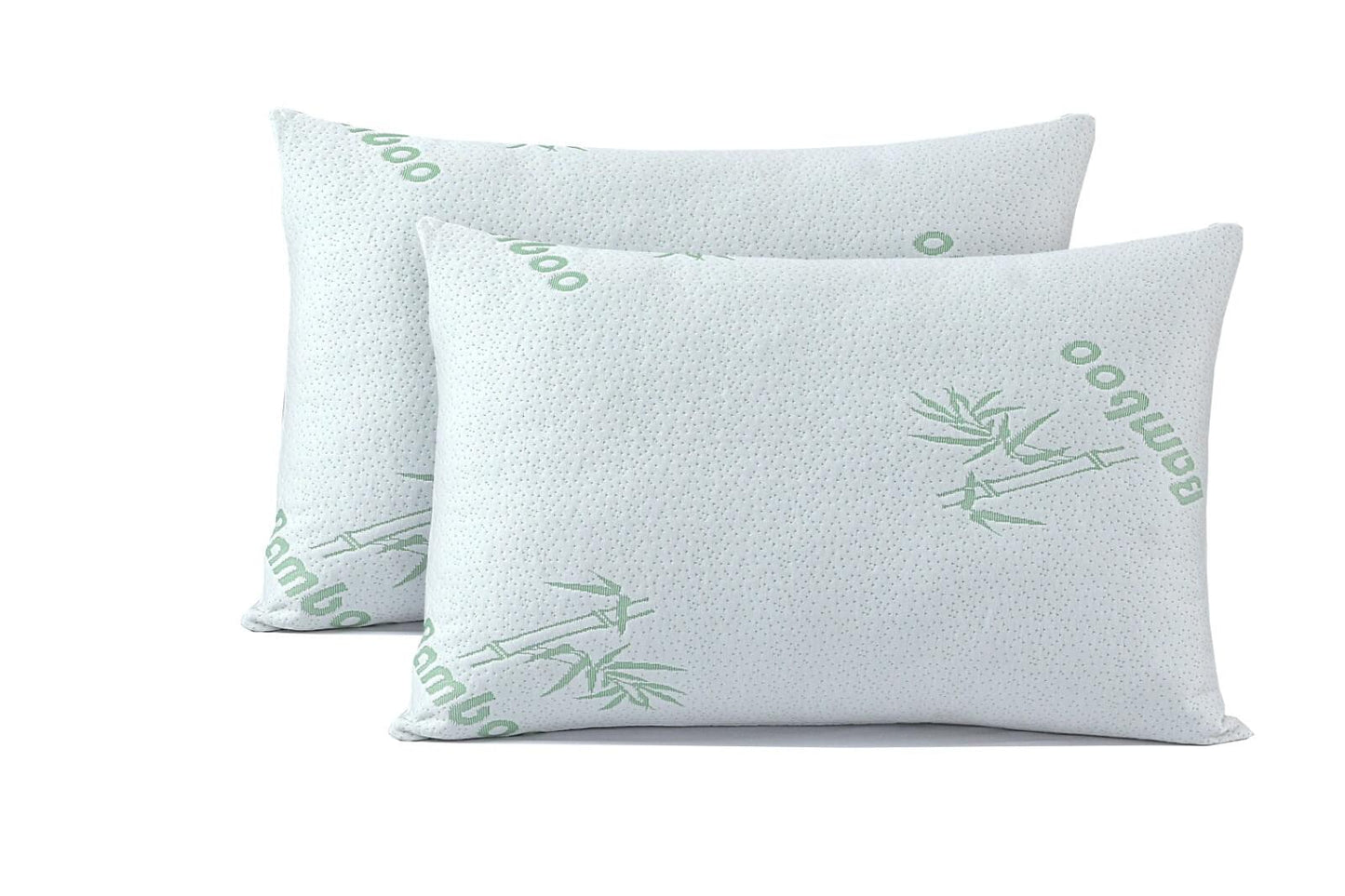 Super Soft Bounce Back Bamboo Regular Pillow Hypoallergenic & Antibacterial Pillow - Bedding Home