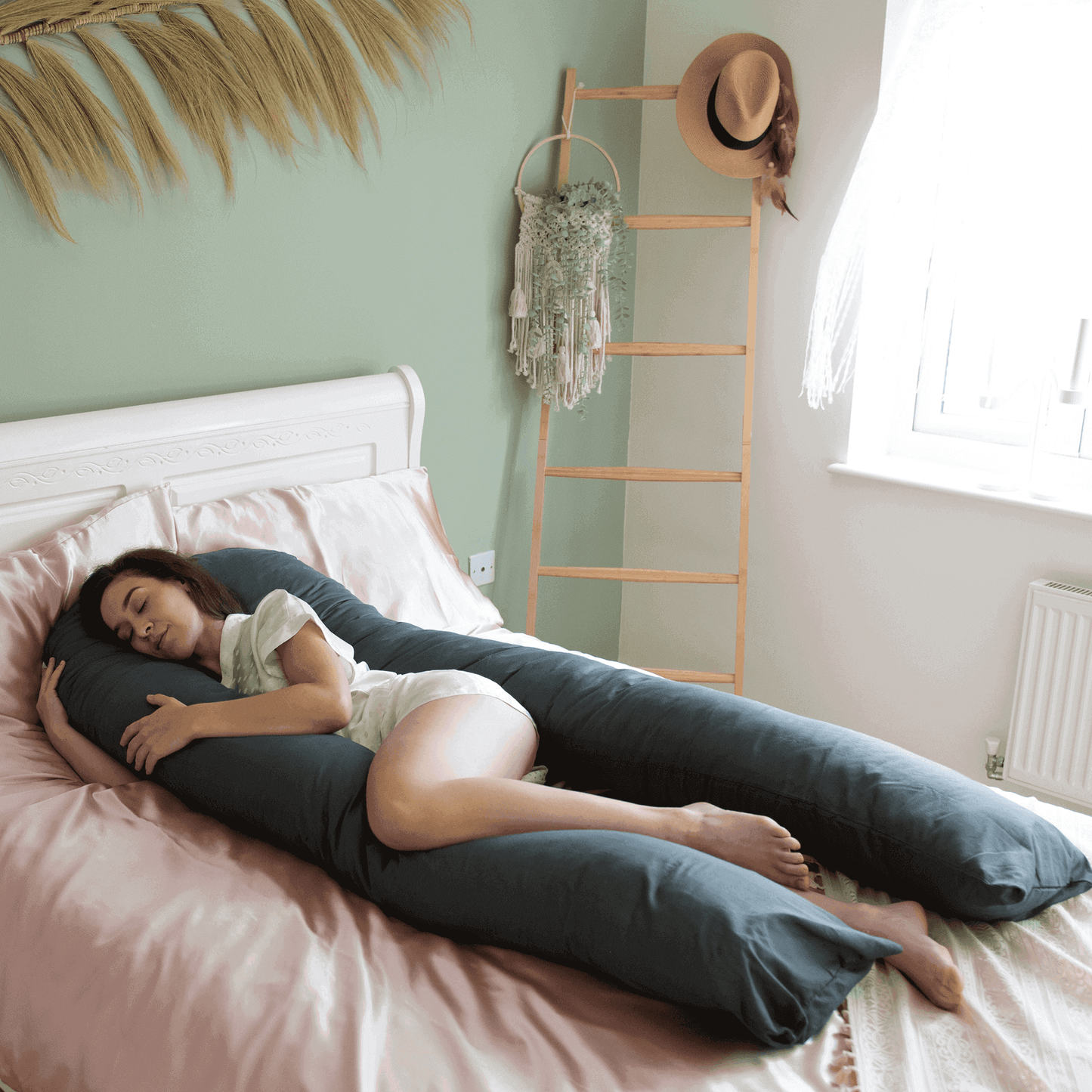 12ft Long U-Shaped Maternity Pillow - Ultimate Comfort