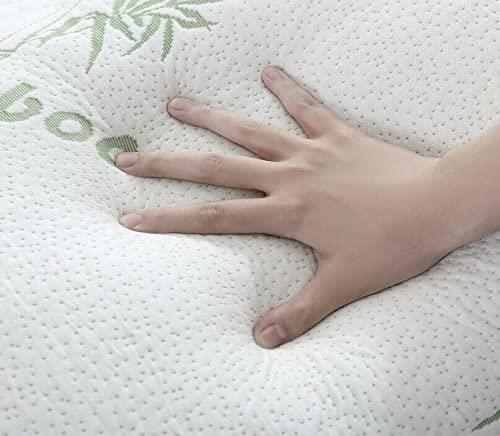 Bamboo V-Shaped Pregnancy Pillow With Removable Zipped Cover - Bedding Home