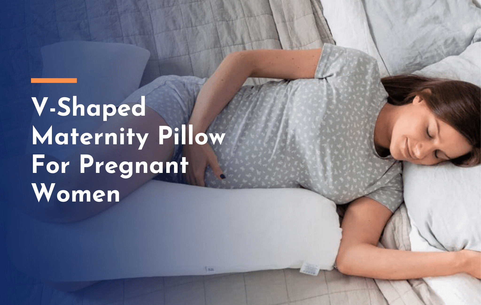 VShaped Maternity Pillow For Pregnant Women Bedding Home