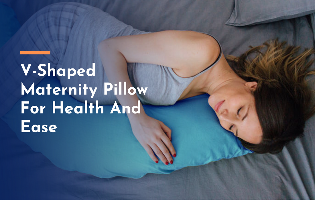 V Shaped Pillow For Health and Ease Bedding Home