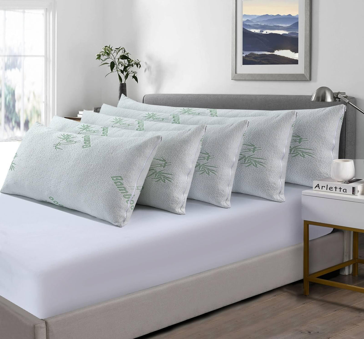 Super Soft Bounce Back Bamboo Pillow Bedding Home Bedding Home