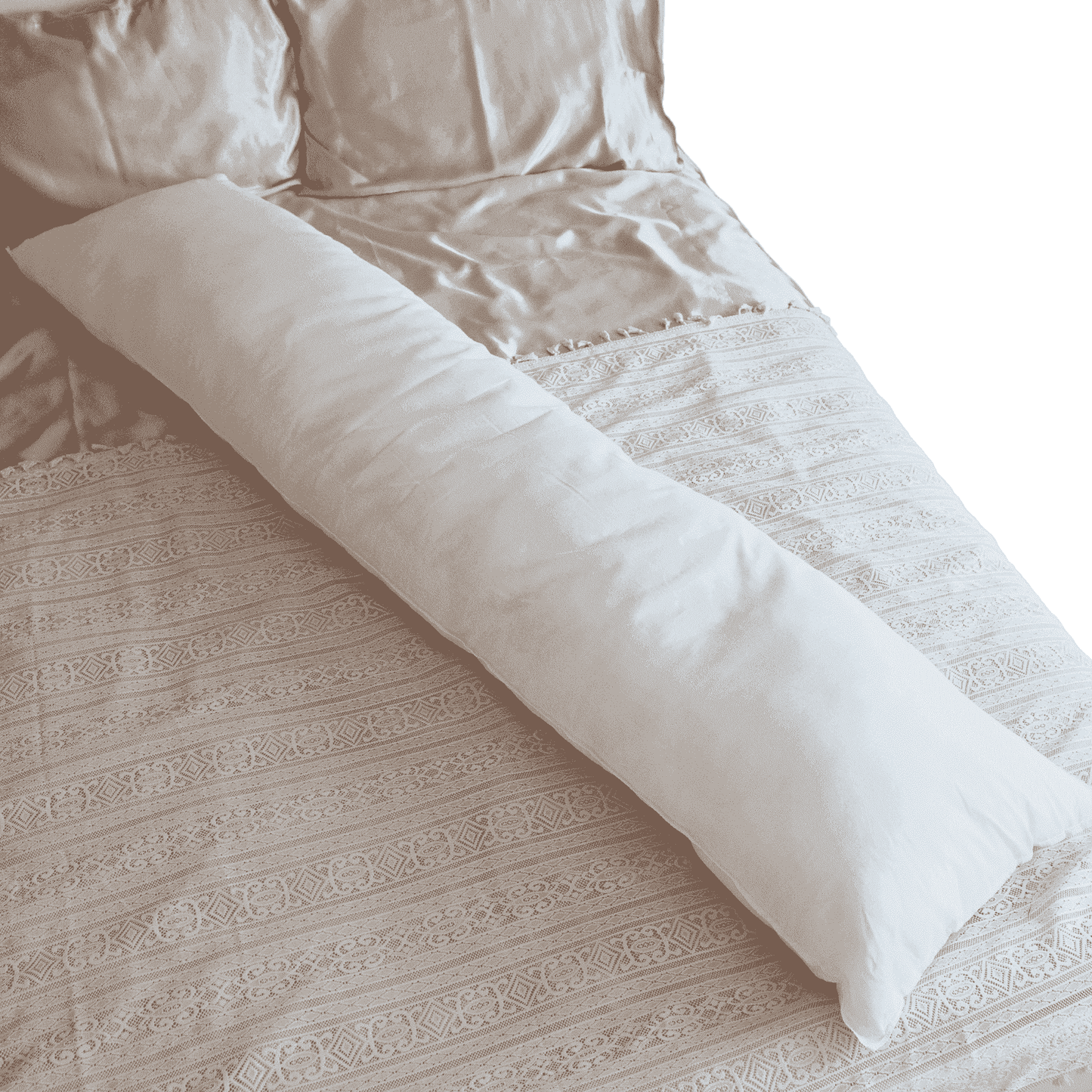 Hotel Quality Extra Filled Bolster Pillow