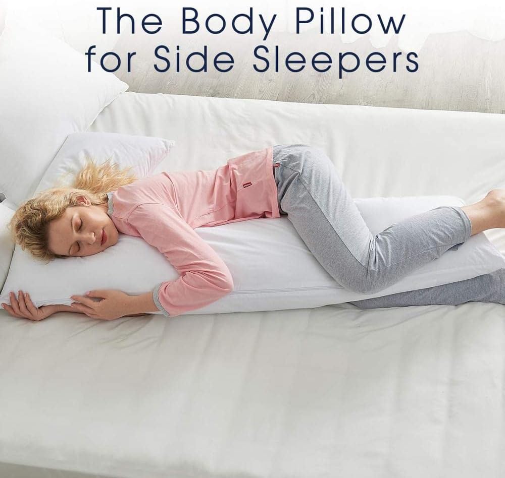 Pregnancy pillow to help sleep on side best sale