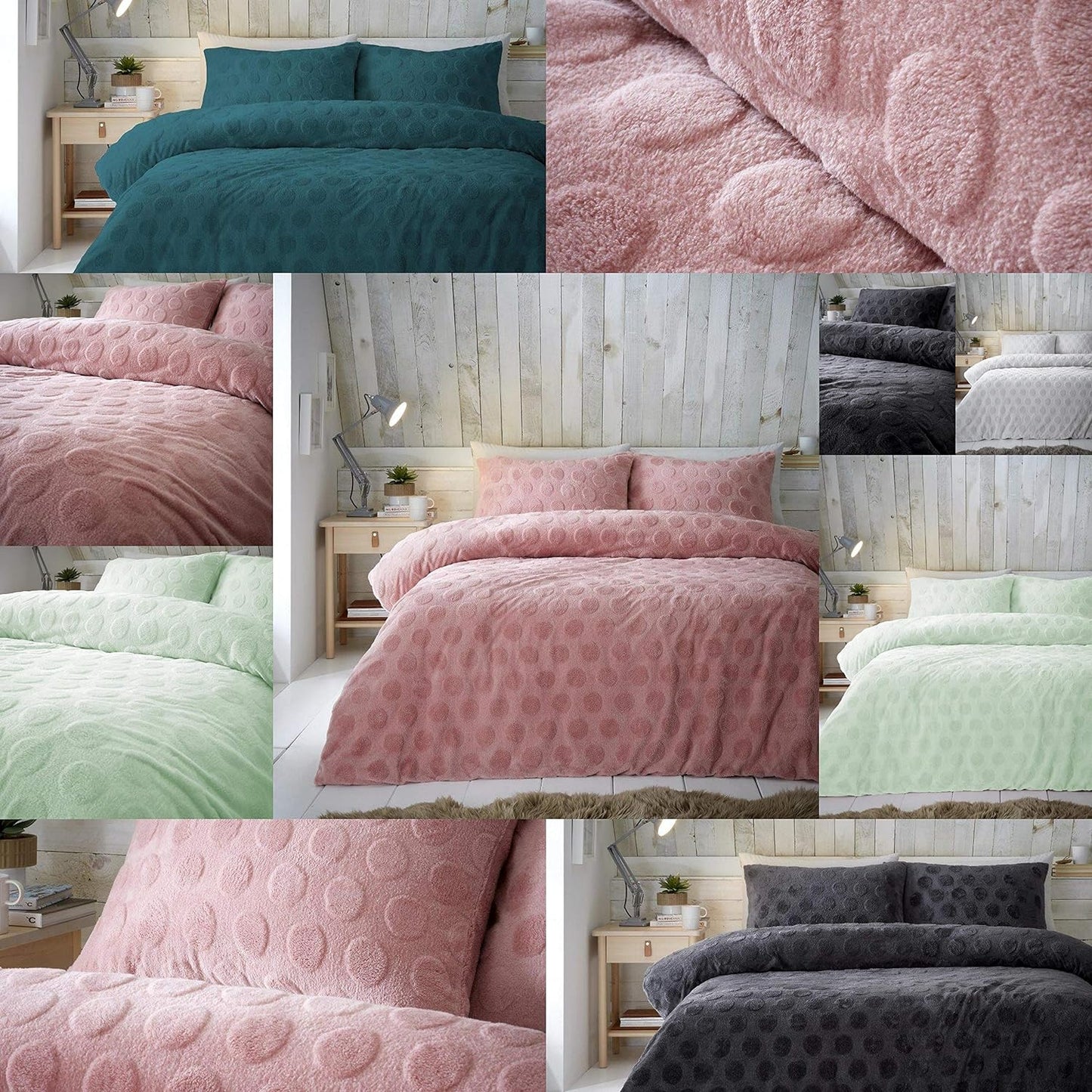 Embossed Quilt Duvet Cover collage